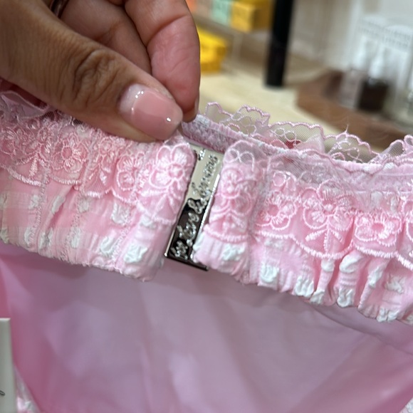 For Love and Lemons one piece swimsuit Haiden Gingham - Picture 4 of 4